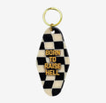 Born To Raise Hell Motel Keychain